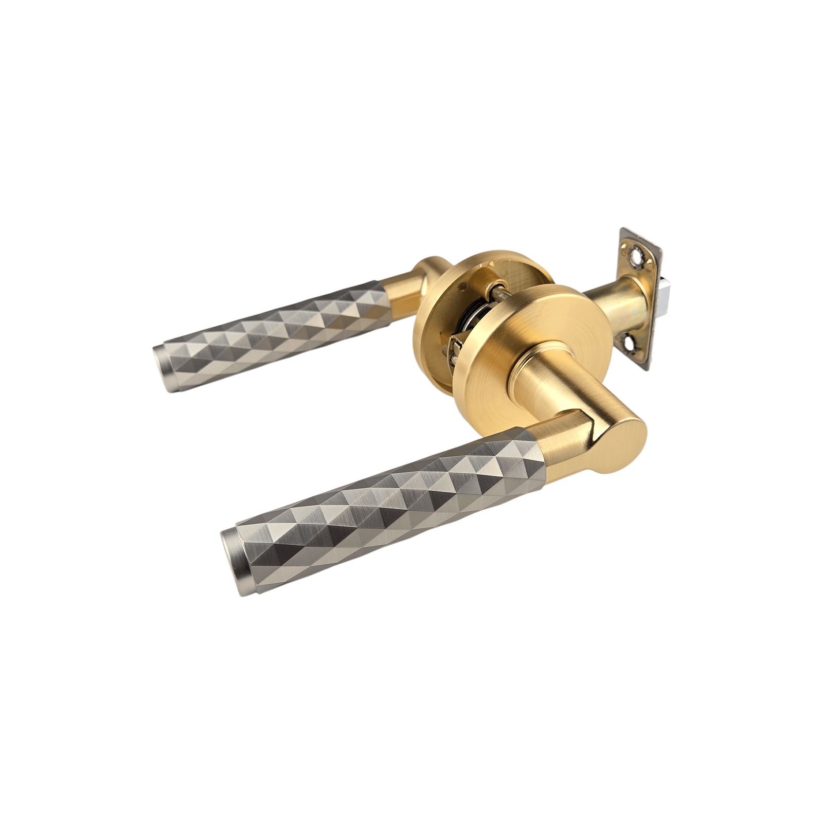 interior door handle dyana ( diamond design) round