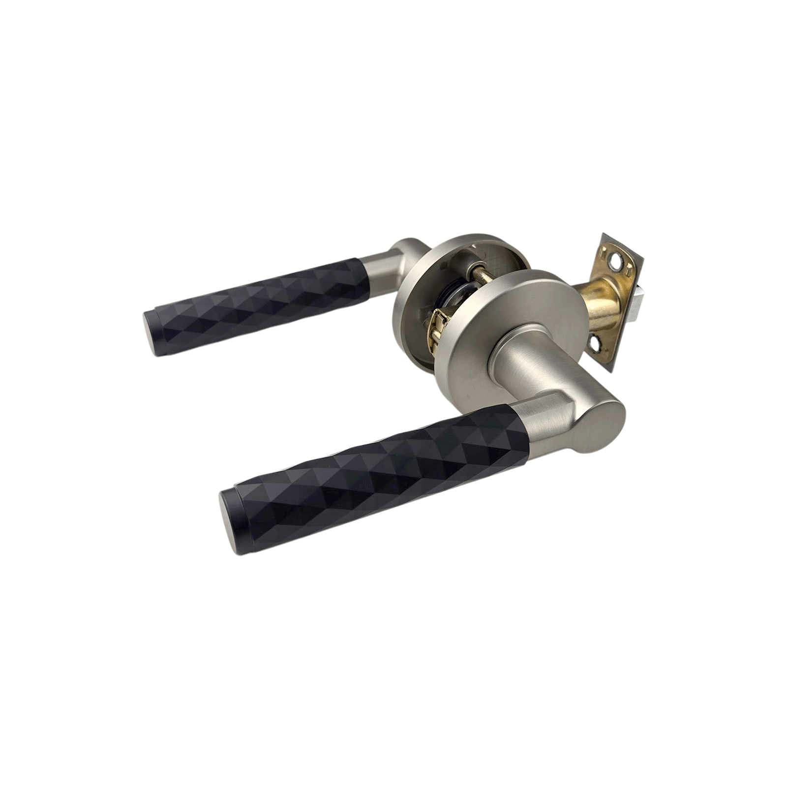 interior door handle dyana ( diamond design) round