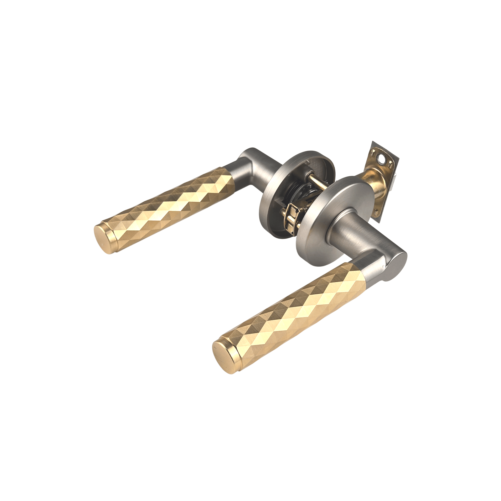 interior door handle dyana ( diamond design) round