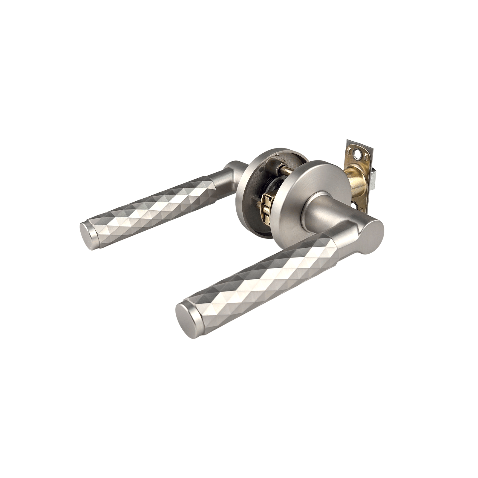 interior door handle dyana ( diamond design) round