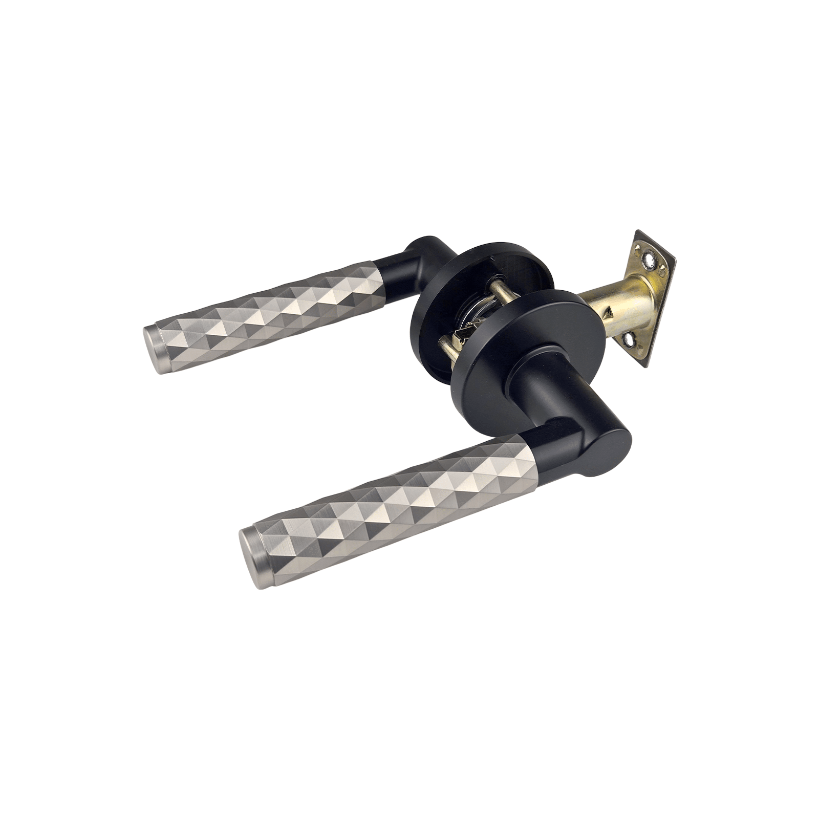 interior door handle dyana ( diamond design) round