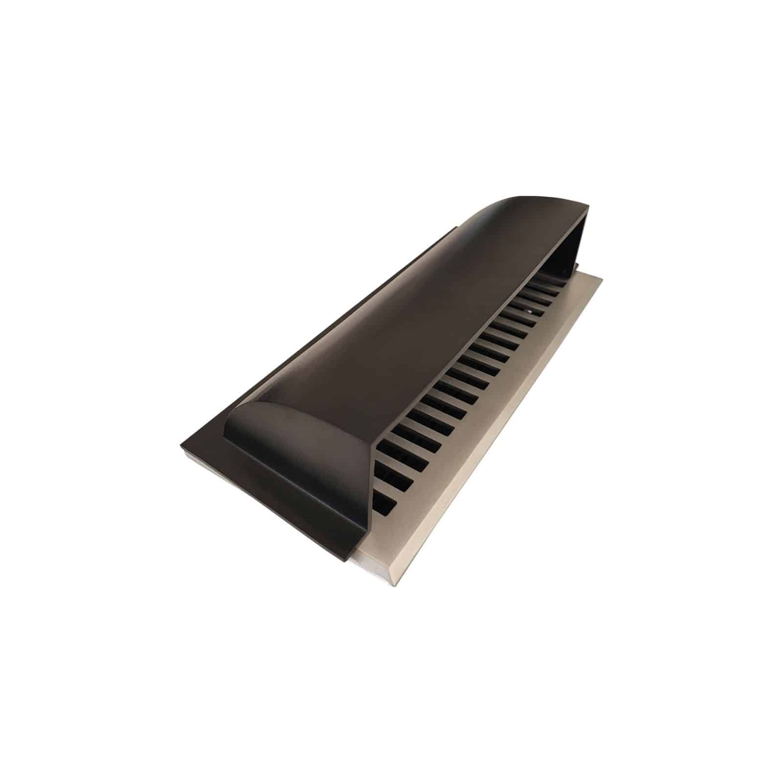 Metal Floor Vent Air Deflector 8"x14"- Cast Aluminum HVAC Diverter fits on 8"x14" Vents. Heavy - duty Vent Cover for Vents Under Furniture, Beds, Sofas, or Curtains - Dome Design