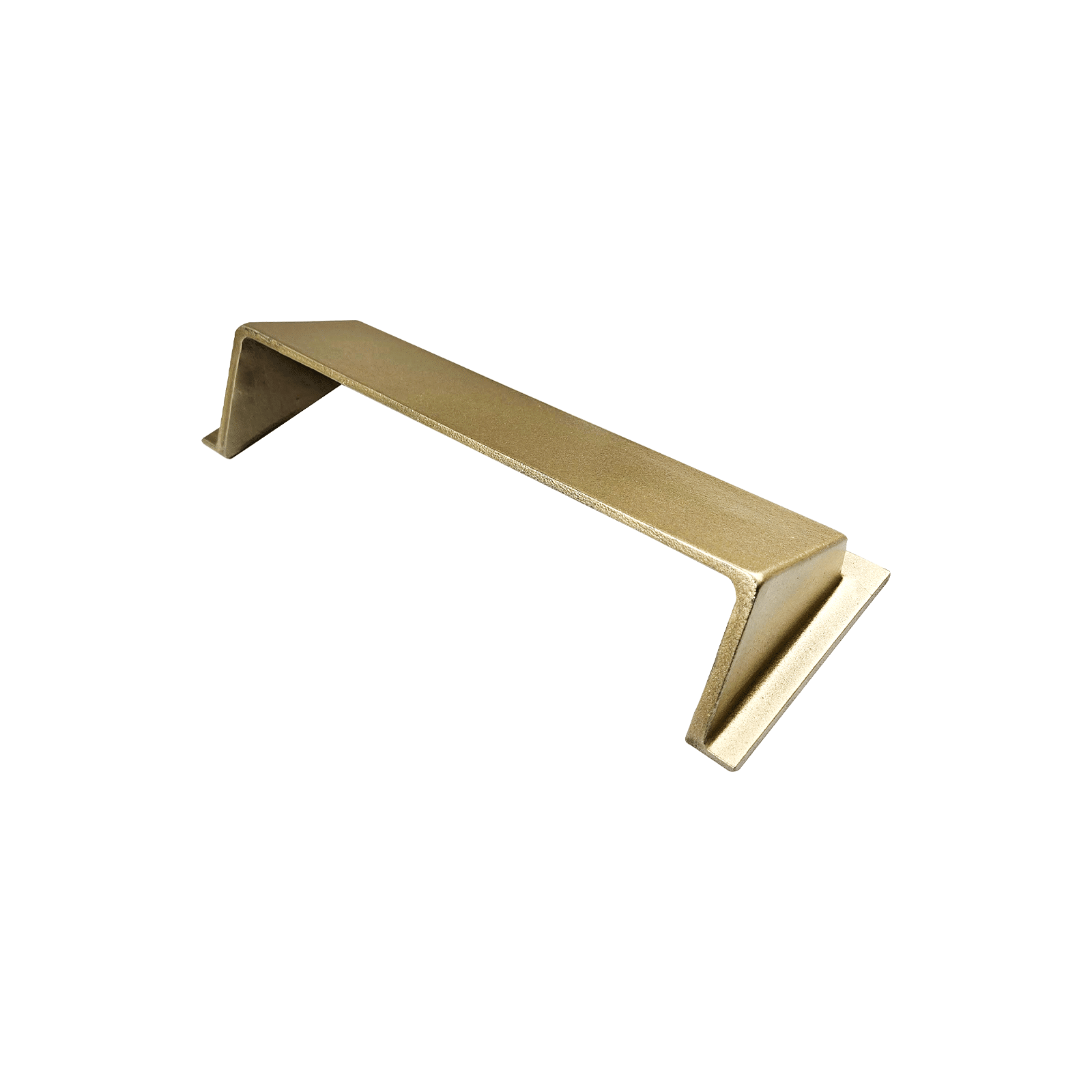 Metal Floor Vent Air Deflector 4″x10″ – Heavy-Duty Cast Aluminum HVAC Diverter Cover – Fits multiple standard 2″x10″, 3″x10″, 4″x10″, 6″x10″ Vent openings – Modern Design – Ideal for Use Under Furniture or Curtains, Matte Gold Finish.