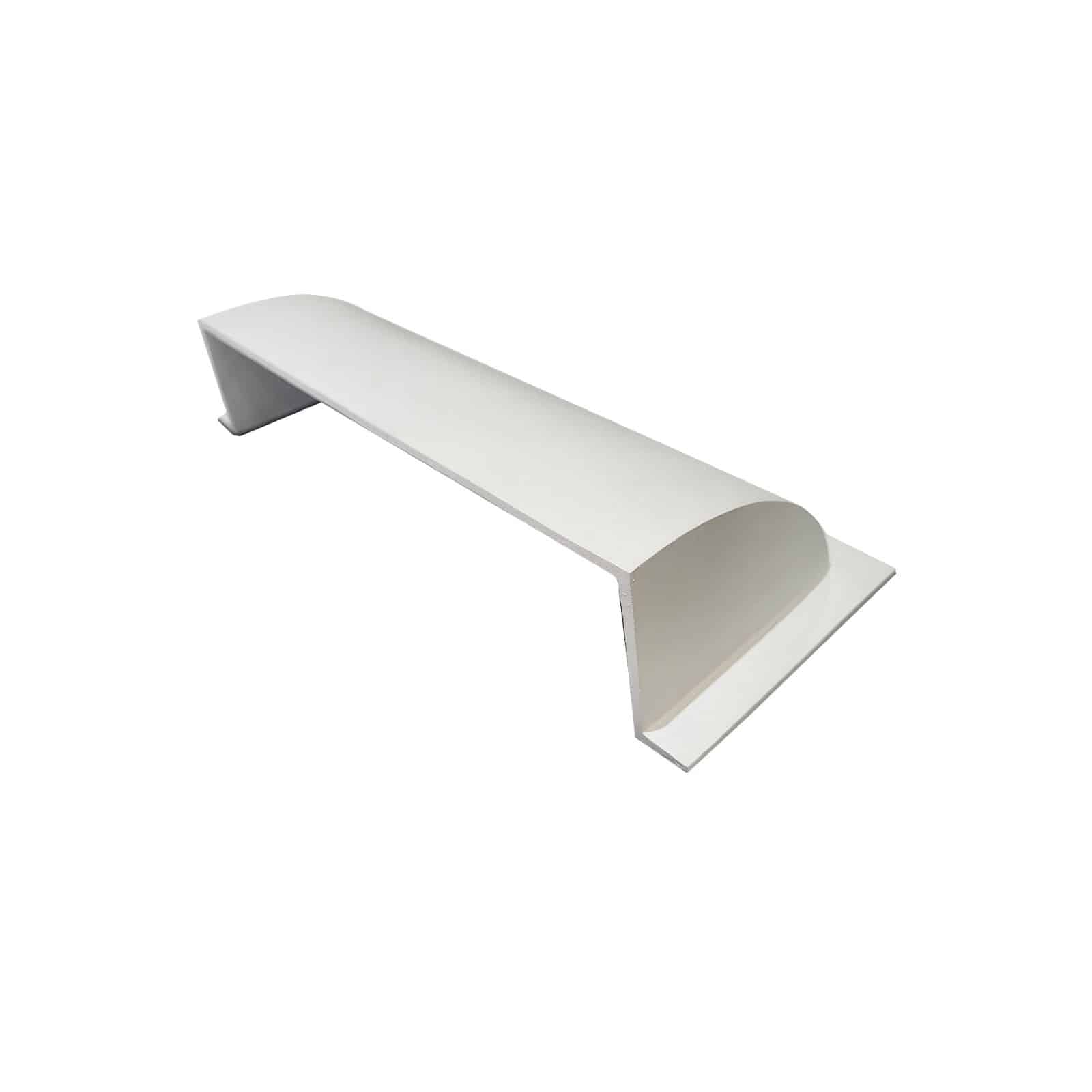 Metal Floor Vent Air Deflector 8"x14"- Cast Aluminum HVAC Diverter fits on 8"x14" Vents. Heavy - duty Vent Cover for Vents Under Furniture, Beds, Sofas, or Curtains - Dome Design