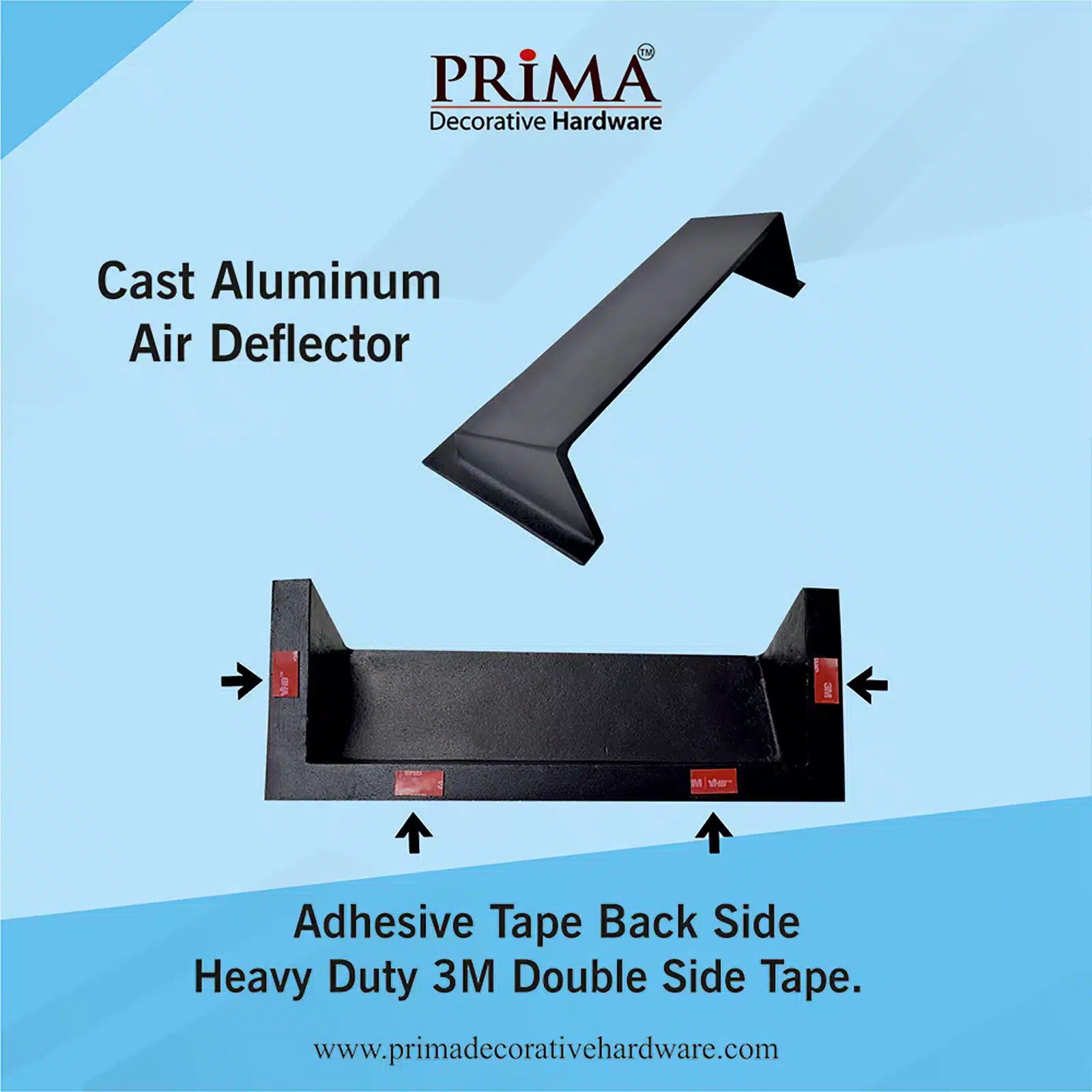 Metal Floor Vent Air Deflector 8"x14"- Cast Aluminum HVAC Diverter fits on 8"x14" Vents. Heavy - duty Vent Cover for Vents Under Furniture, Beds, Sofas, or Curtains - Dome Design