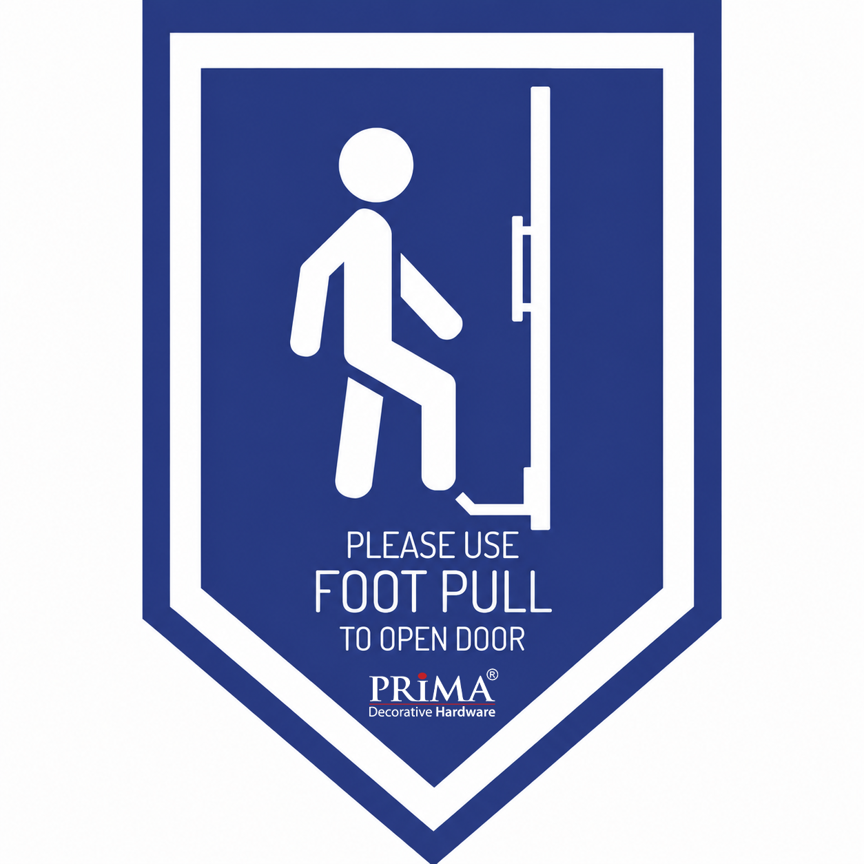 Hands-Free Foot-Operated Door Pull for Restaurants, Commercial Kitchens, and Public Restrooms – Aluminum Door Opener