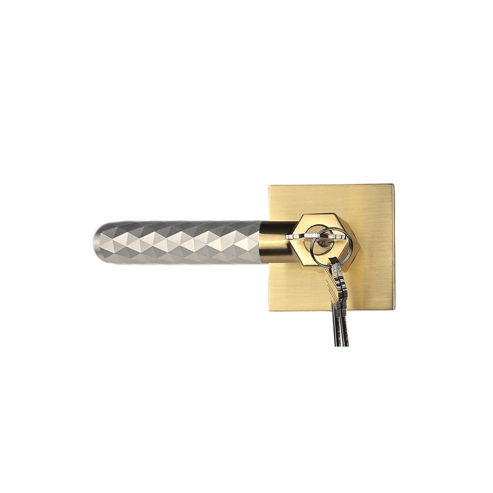 Interior Door Handle – DYANA ( Diamond Design) Square