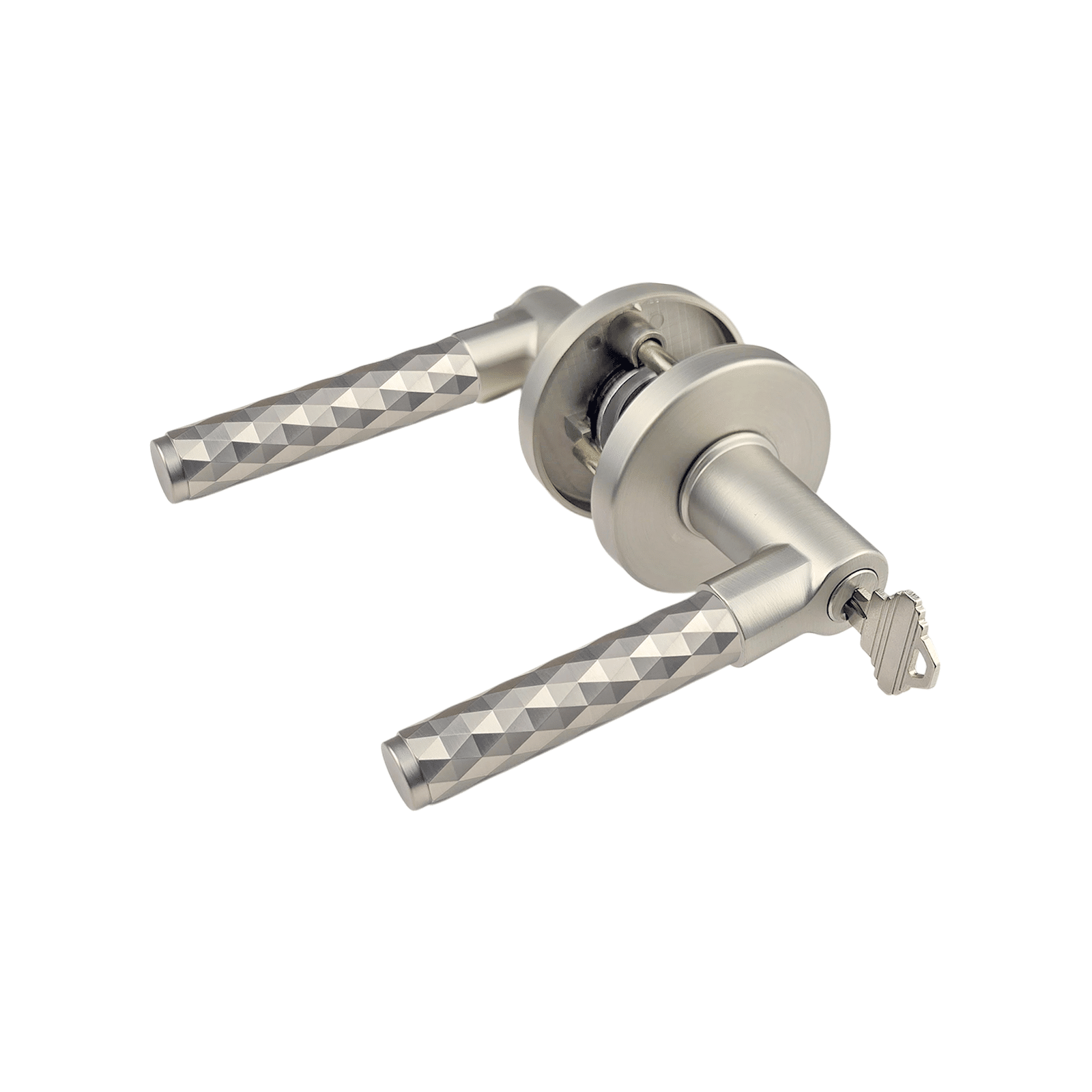 Interior Door Handle - DYANA ( Diamond Design) Round