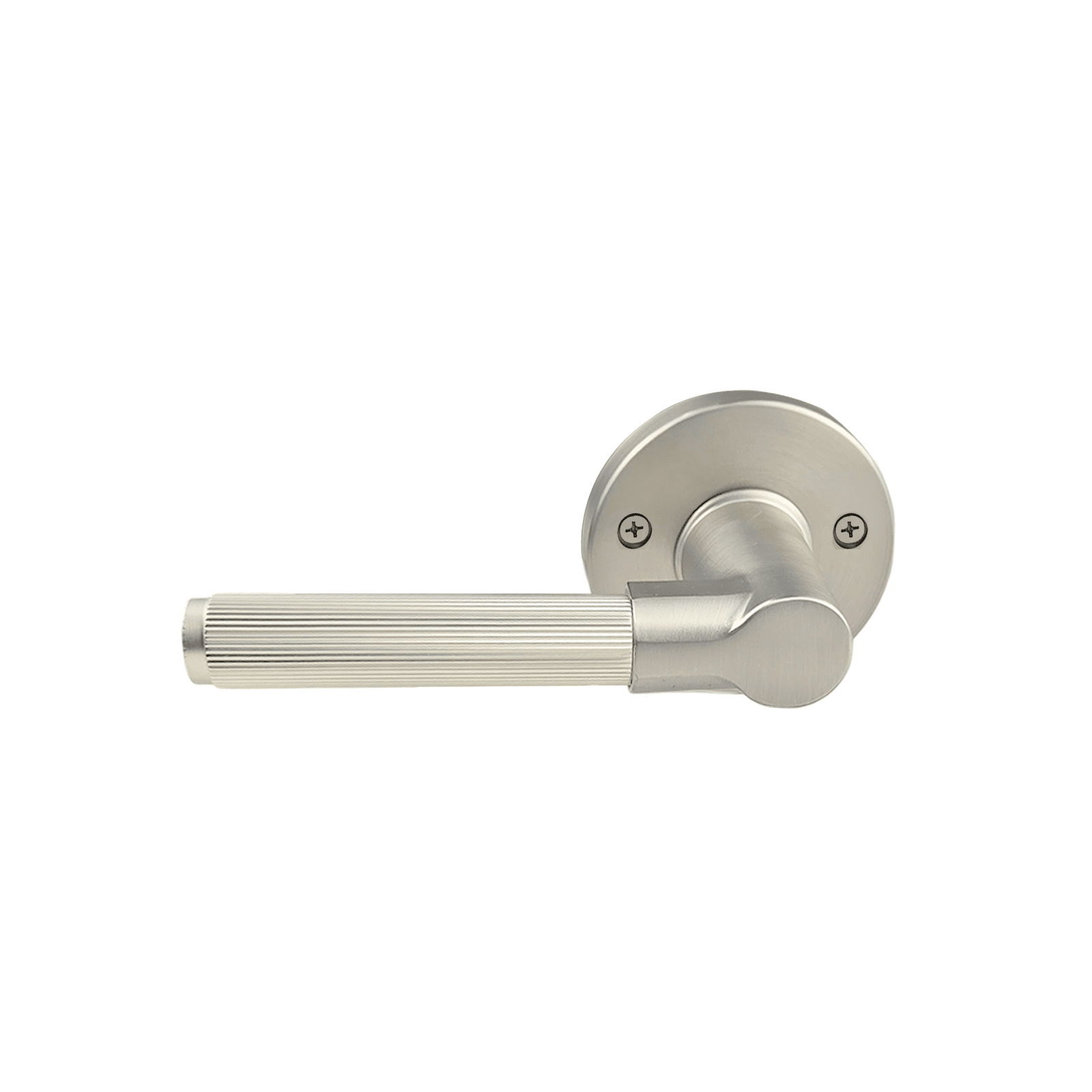 Interior Door Handle – Lina Round Linear | Satin Nickel, Black, Gold ...