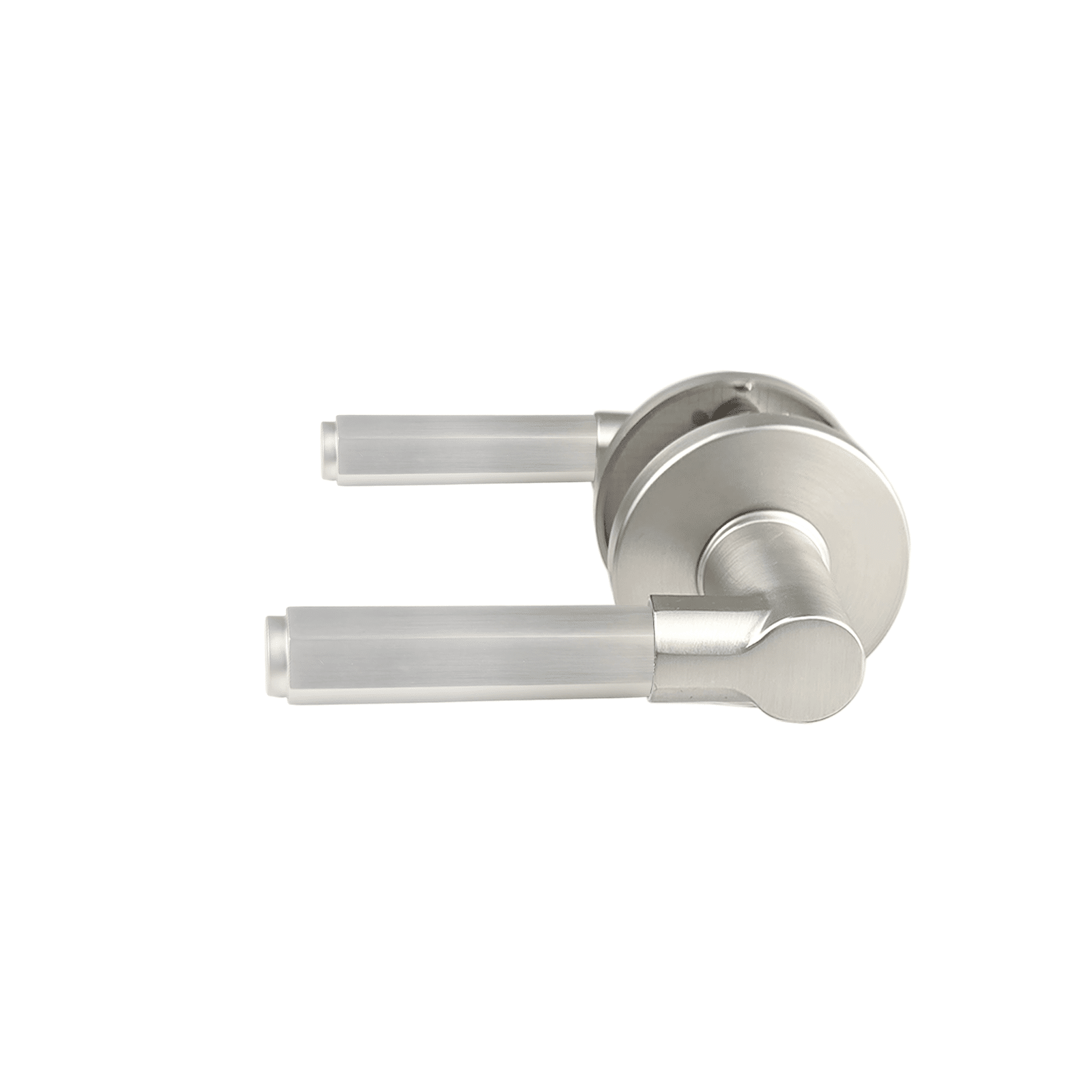 Interior Door Handle – Nova Hexagon | Satin Nickel, Black, Gold - Prima ...