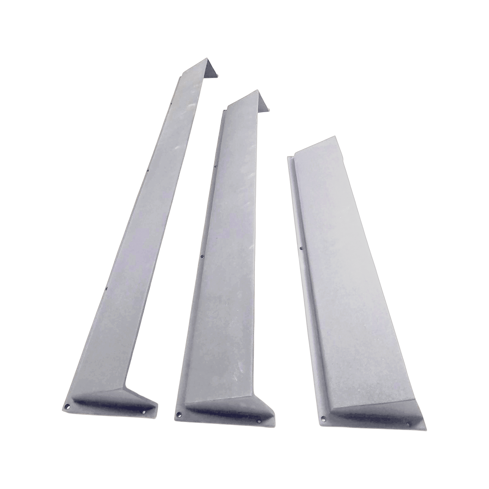 floor vent air deflector / diverter 24", covers mostly 4"x24", 6"x24" and 8"x24", vent duct openings, decorative hvac duct cover heavy duty cast aluminum metal powder coated re paintable for floors, wall and ceiling modern design