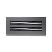 Diffuseur à fentes linéaires 4 x 10 - Grille de ventilation en aluminium pour sols, murs et plafonds - Grilles et registres de chauffage et de climatisation