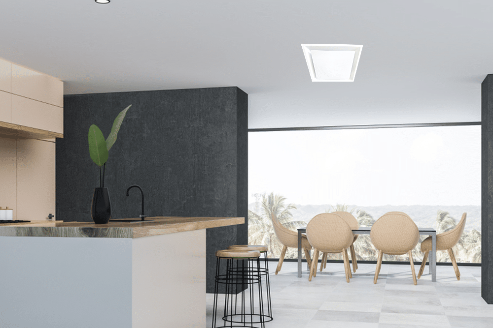 1CSD Ceiling Square Diffuser Face: 24"x24" Neck: 8"