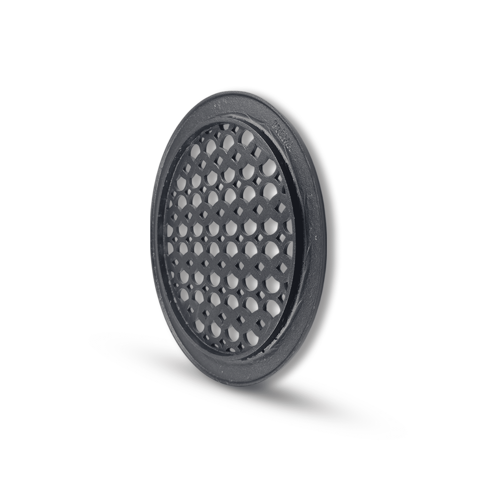 Grille de ventilation ronde de 10 po, motif champignon Tudor