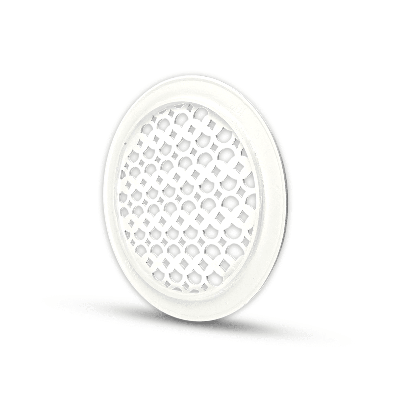 Grille de ventilation ronde de 10 po, motif champignon Tudor