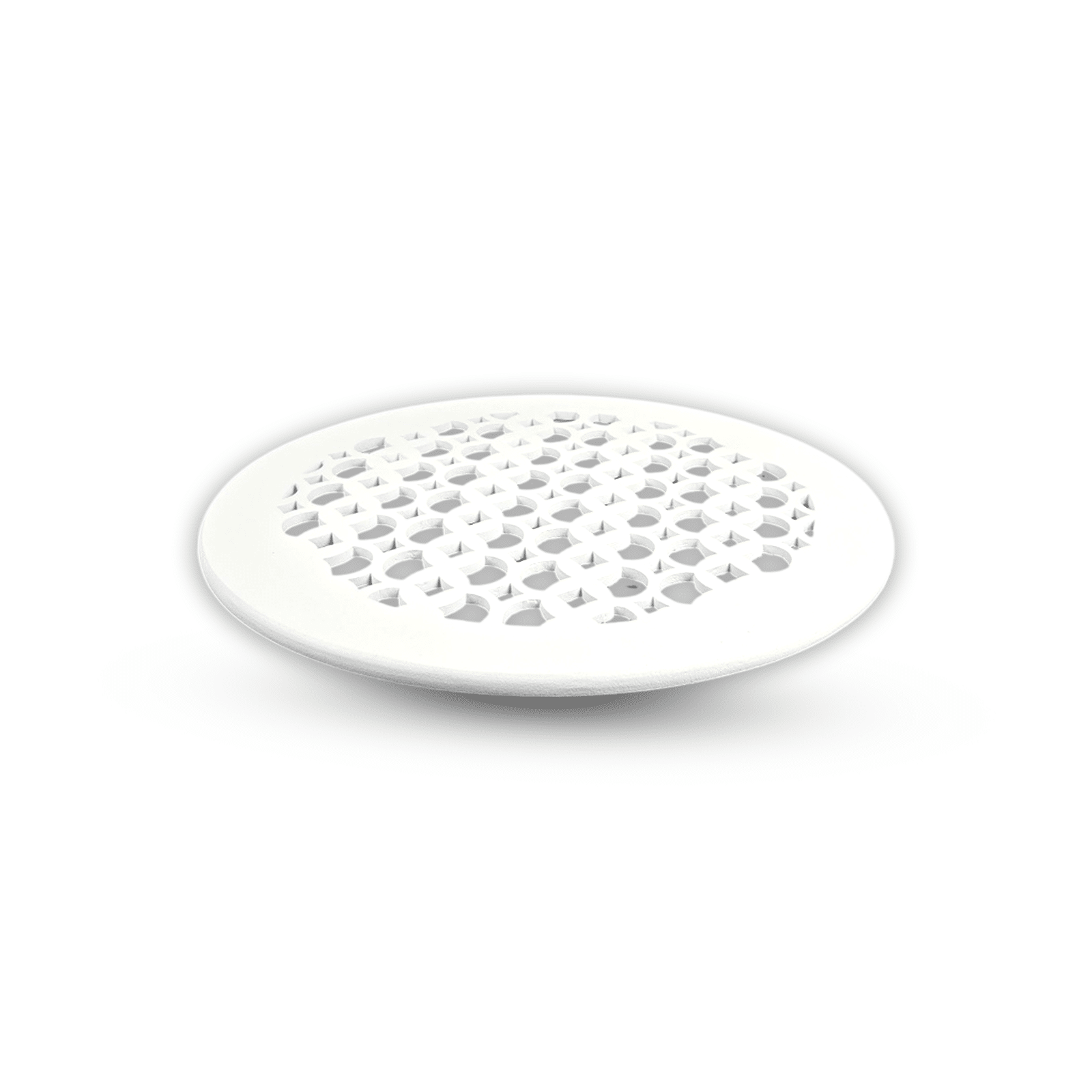 Grille de ventilation ronde de 10 po, motif champignon Tudor