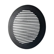 round air vent duct grille 12 black