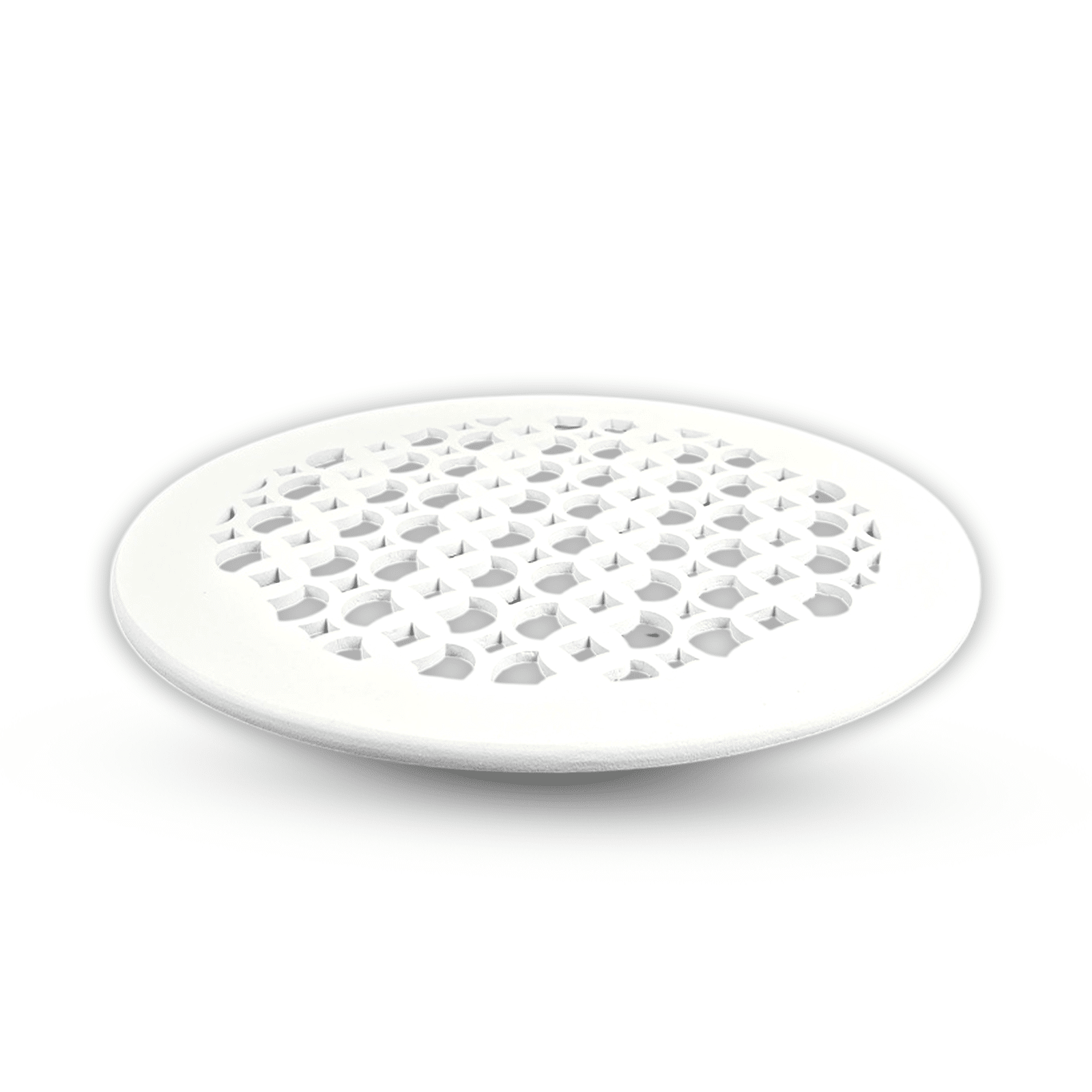 Grille de ventilation ronde de 12 po, motif champignon Tudor