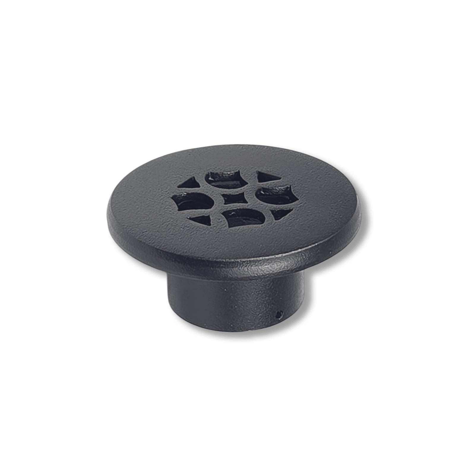 Grille de ventilation ronde de 2 po, motif champignon Tudor