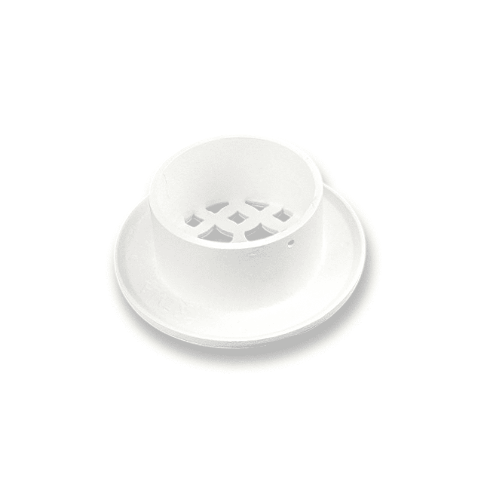 Grille de ventilation ronde de 2 po, motif champignon Tudor