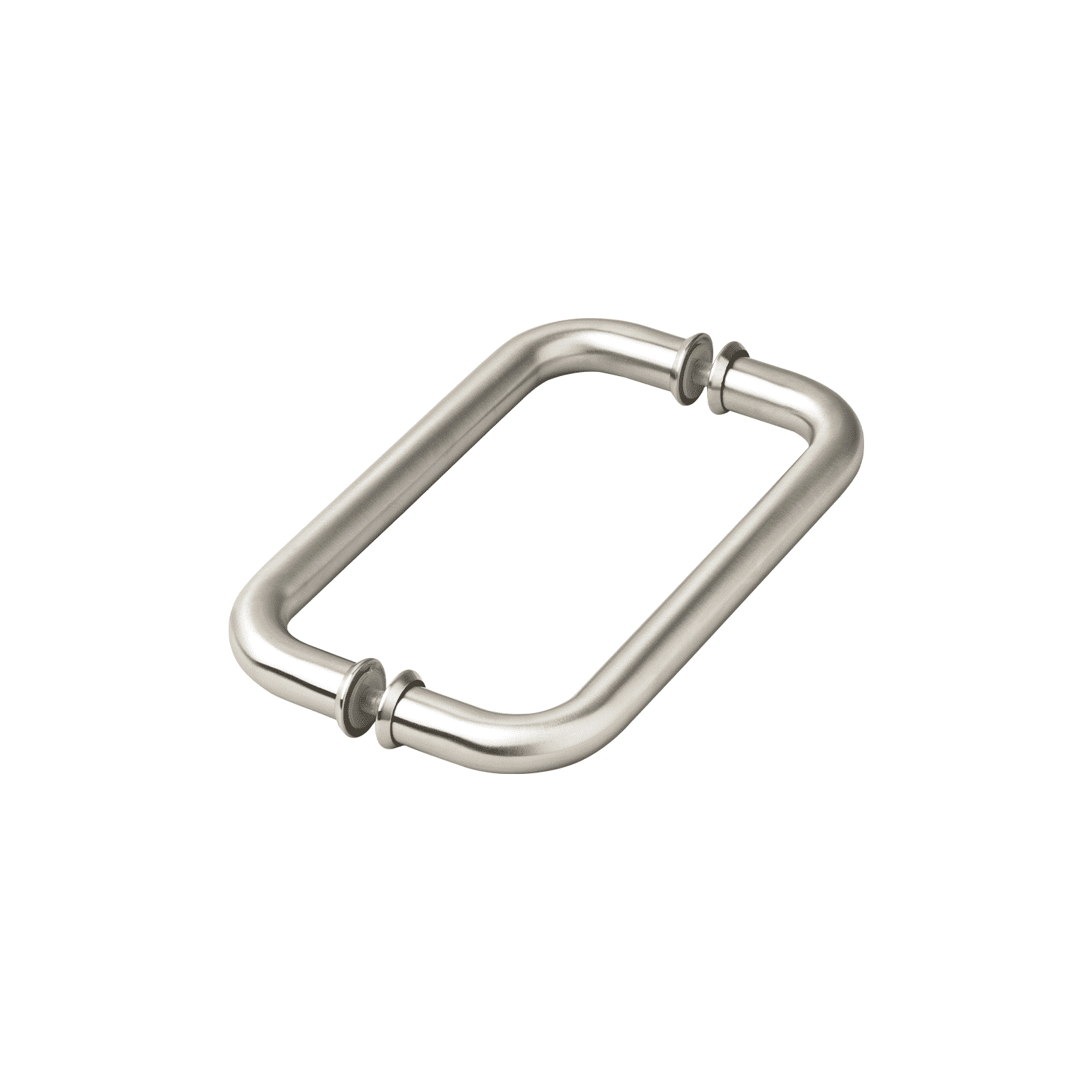 Shower Door /Glass Door Handle Round 'D' Type 8" Stainless Steel 304