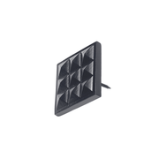 Clous décoratifs carrés - Clous à clous en forme de grille pyramidale audacieuse pour portes, meubles, armoires et portails, clôtures de jardin et meubles rustiques