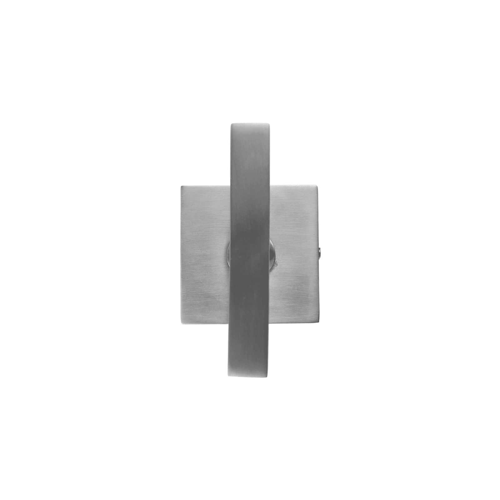 Poignée/bouton de porte de style T-Bar - Design de barre carrée sur rosace carrée