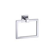 Anneau porte-serviettes Taymor Qube en chrome poli