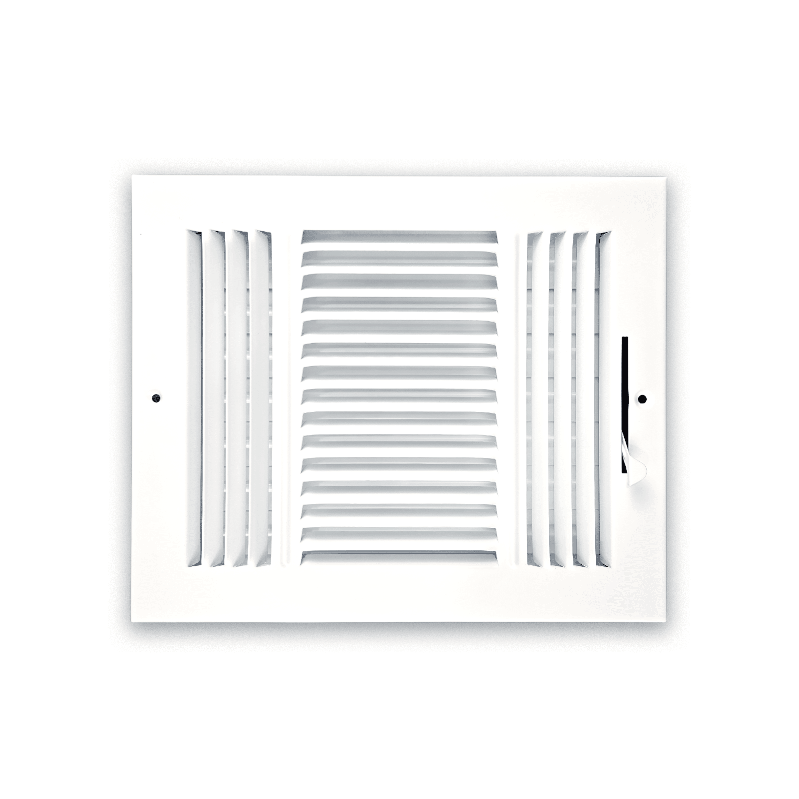Three Way Side Wall/Celling Register 3SW 10"x8"