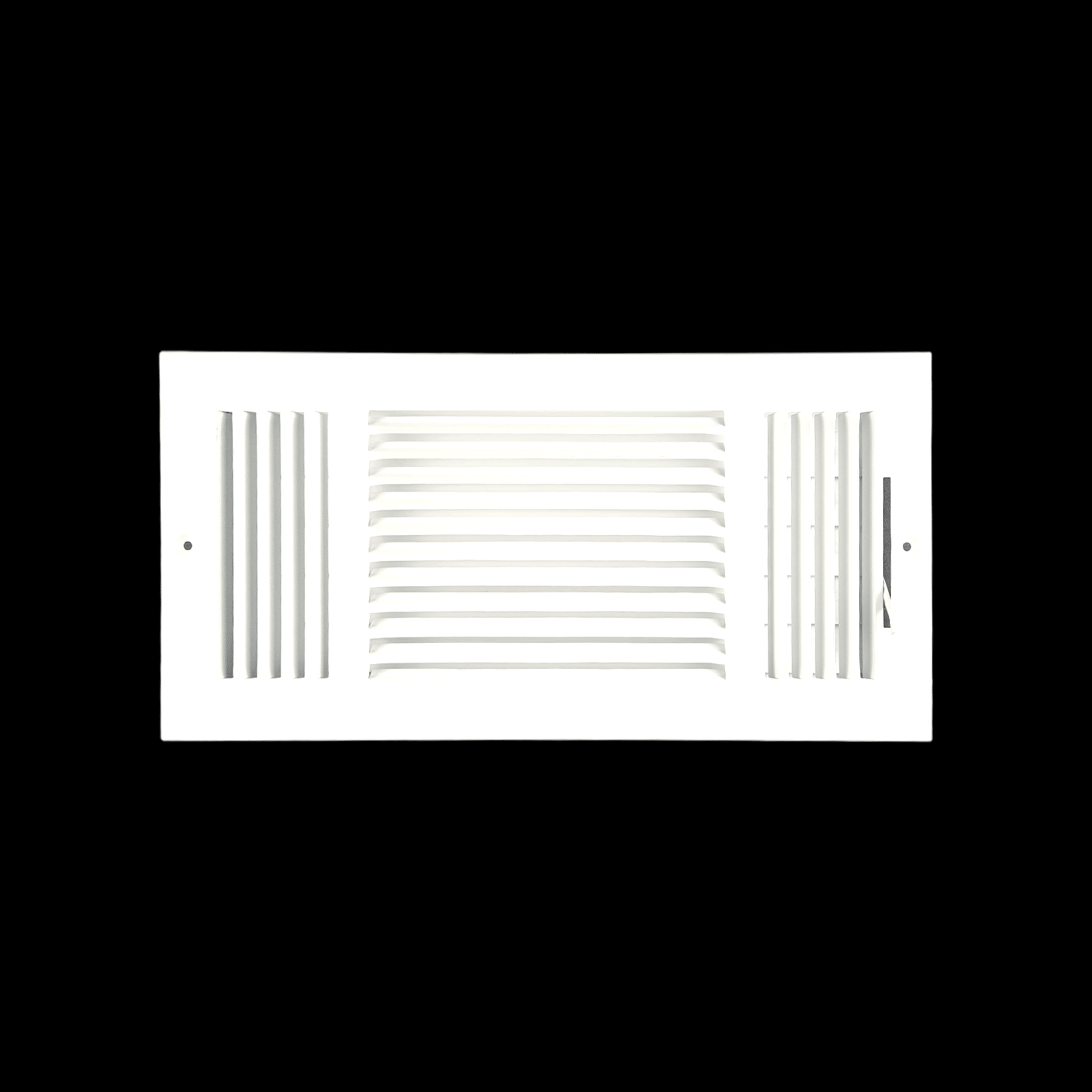 Three Way Side Wall/Celling Register 3SW 14"x6"