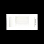Three Way Side Wall/Celling Register 3SW 14"x6"