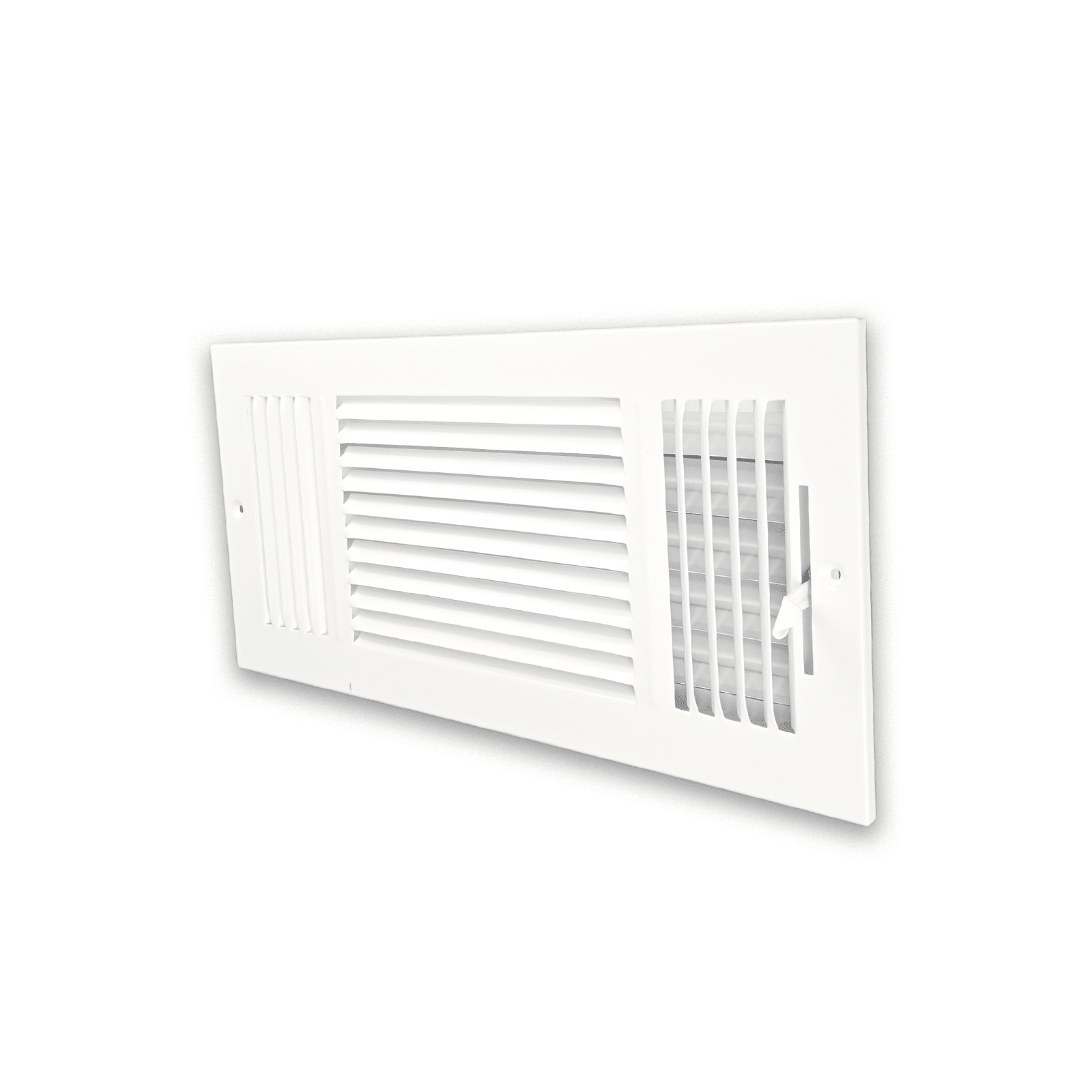 Three Way Side Wall/Celling Register 3SW 14"x6"