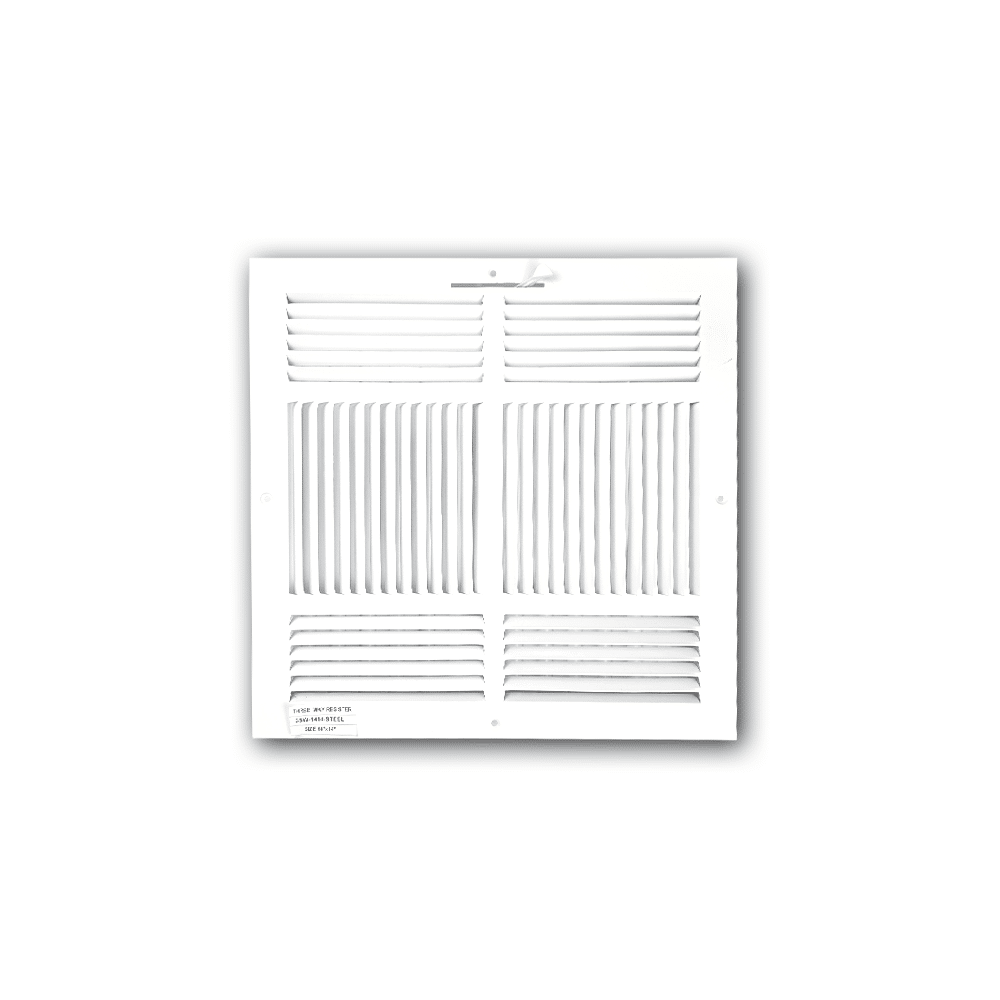 Three Way Side Wall/Celling Register 3SW 14"x14"