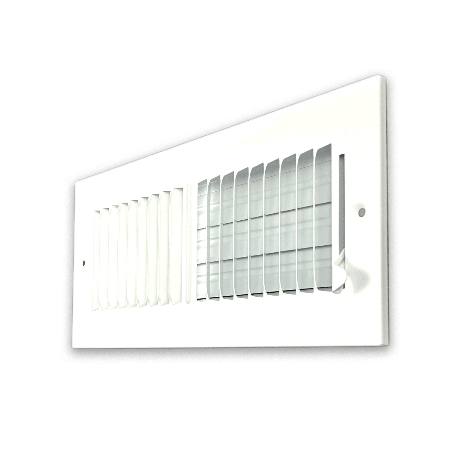 Grille de registre à deux voies 10"x4" 2SW pour murs latéraux et plafond