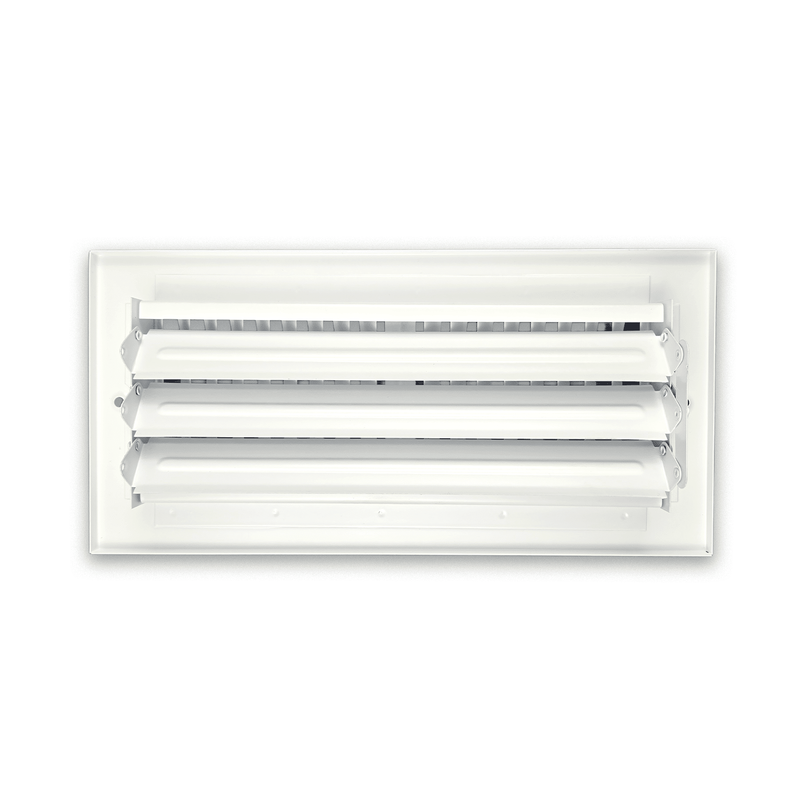 Grille de registre à deux voies 10"x4" 2SW pour murs latéraux et plafond