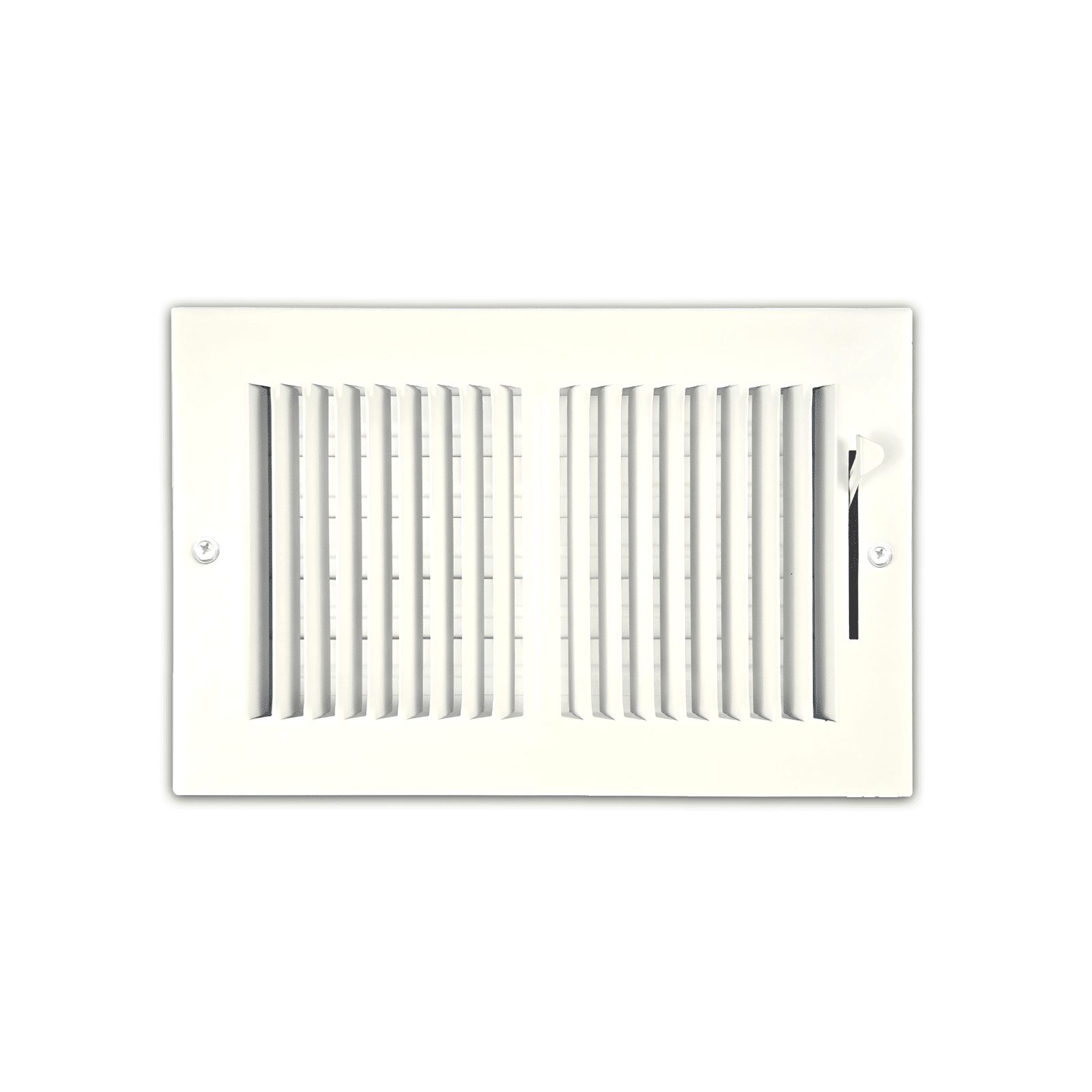 Grille de registre à deux voies 10"x6" 2SW pour murs latéraux et plafond