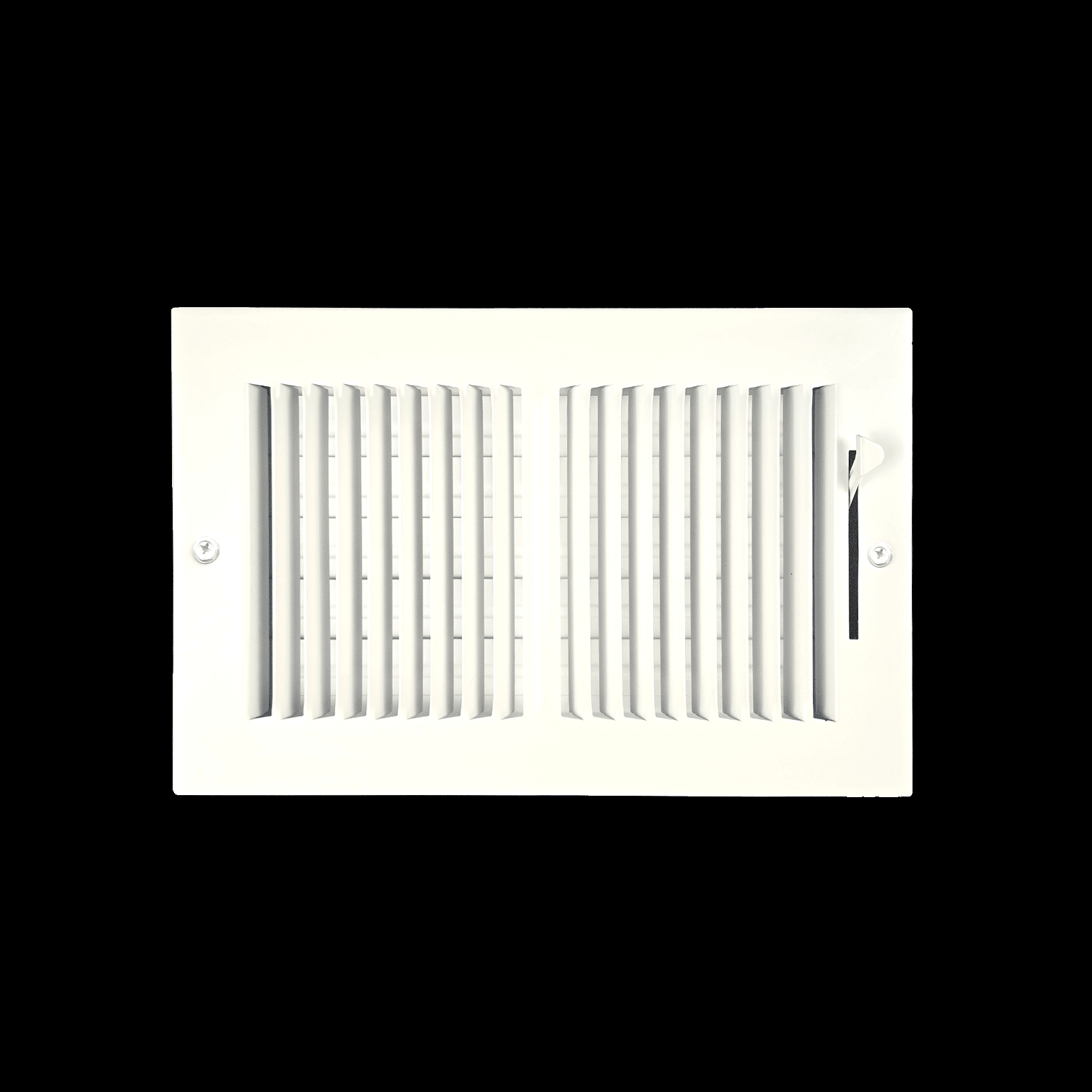 Grille de registre à deux voies 10"x6" 2SW pour murs latéraux et plafond