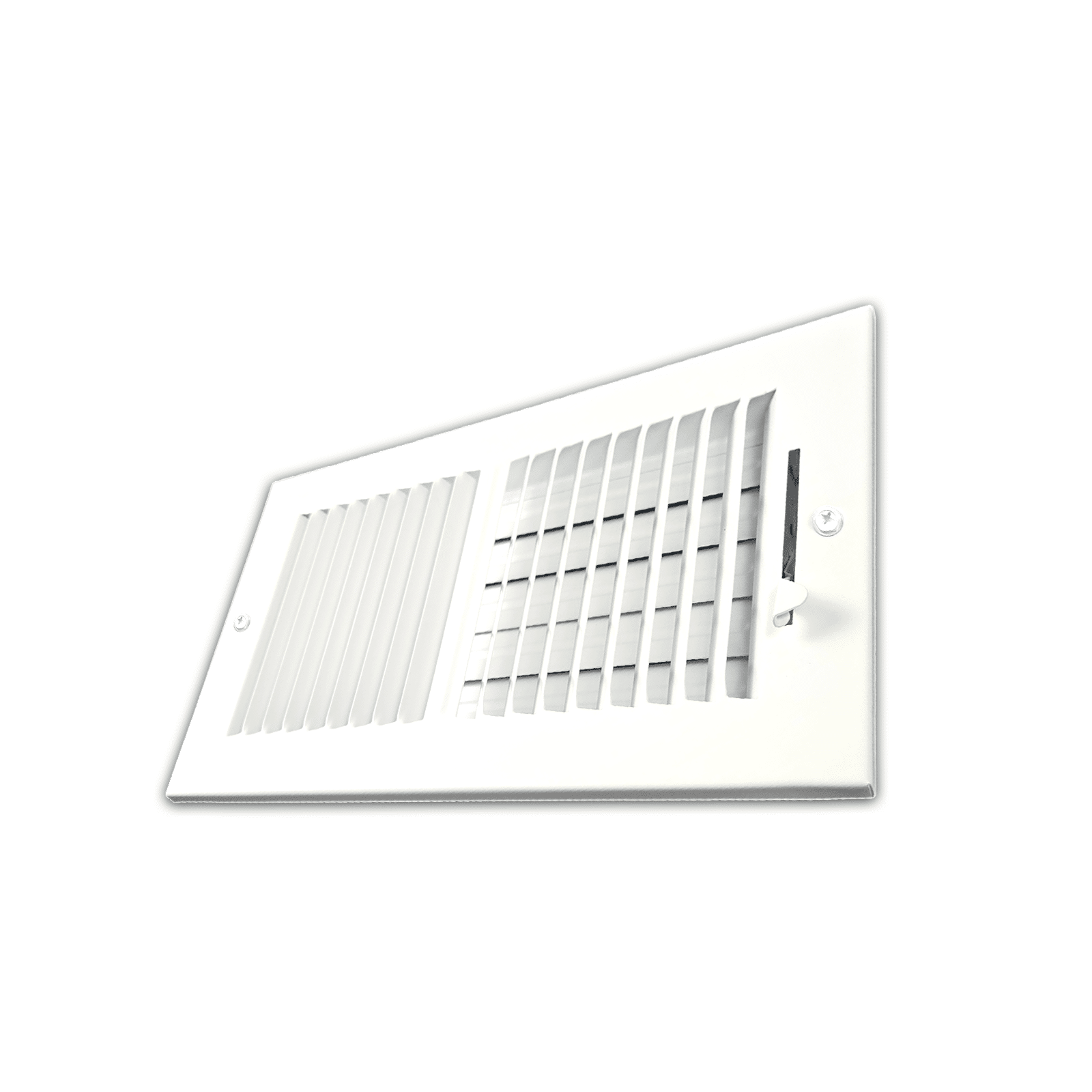 Grille de registre à deux voies 10"x6" 2SW pour murs latéraux et plafond