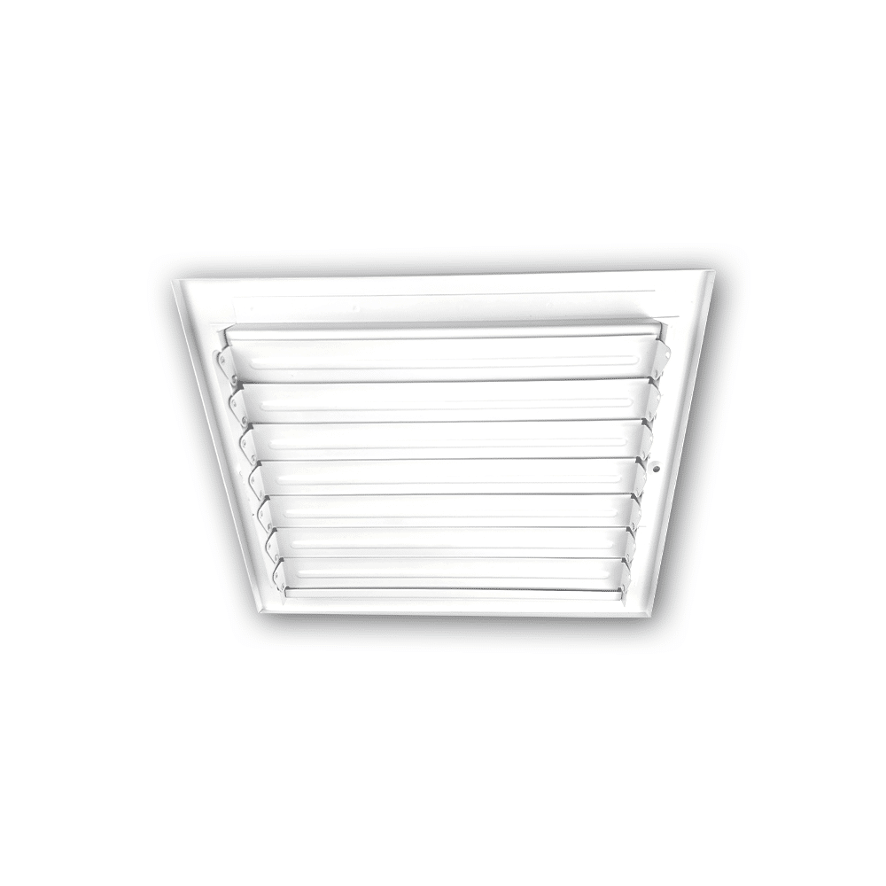 Grille de registre à deux voies 10"x8" 2SW pour murs latéraux et plafond