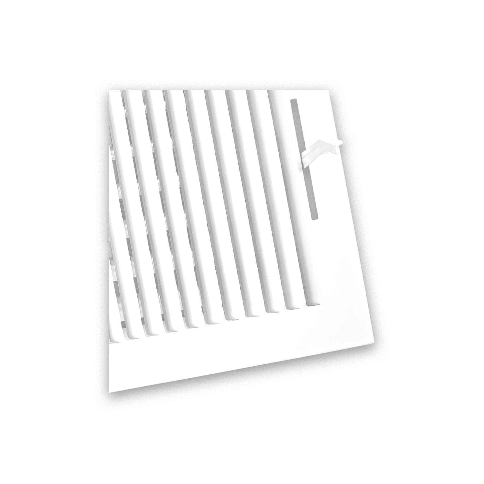 Grille de registre à deux voies 12"x8" 2SW pour murs latéraux et plafond