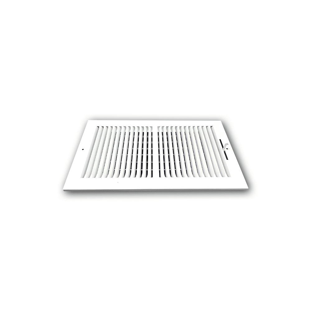 Grille de registre à deux voies 14"x8" 2SW pour murs latéraux et plafond