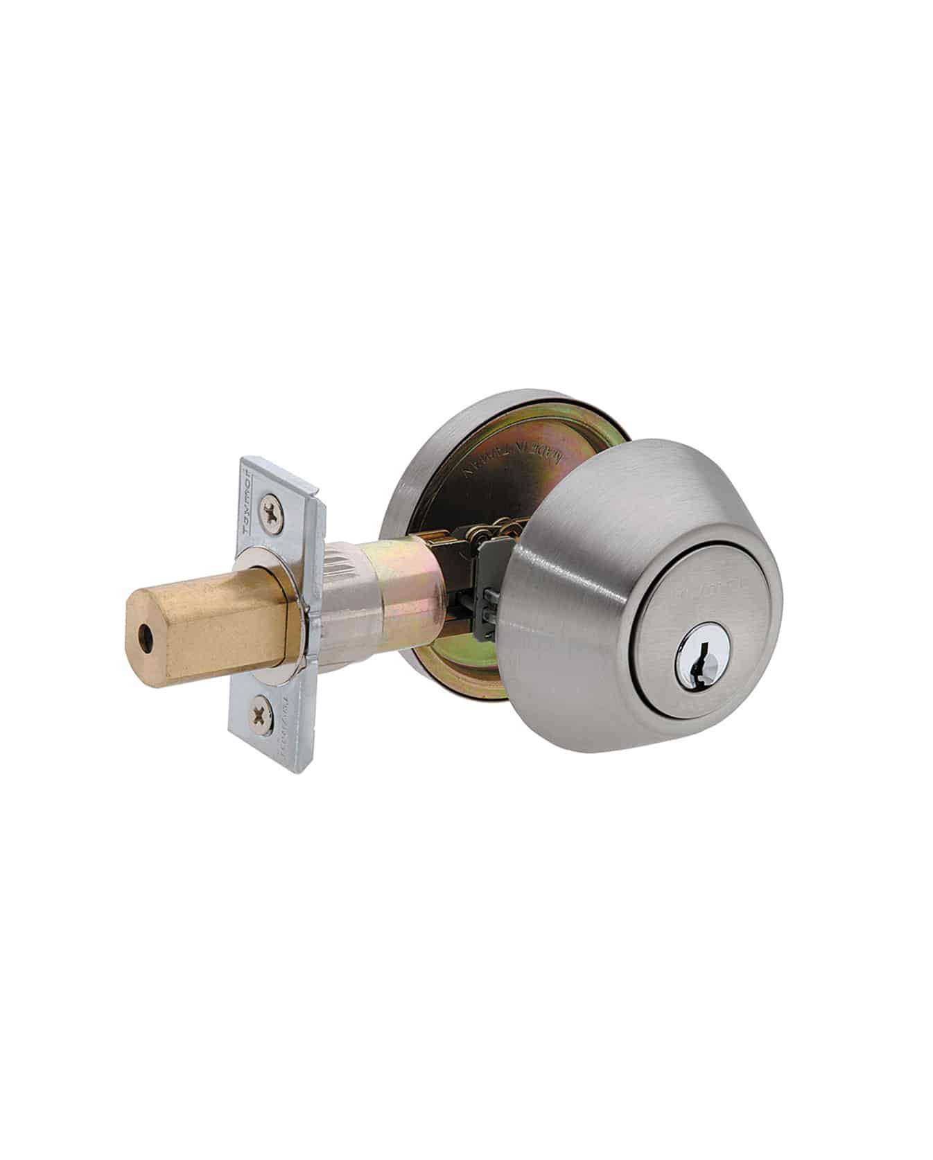 door lock,cabinet hardware,double cylinder deadbolt lock,decorative hardware,residential door lock
